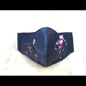 Kids Face Masks 3D Printed Ironman